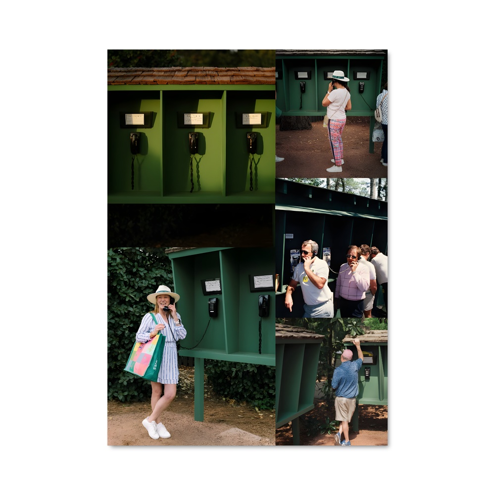 Poster Greenside Encounter – affiche Golf
